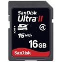 SanDisk Ultra II 16 GB Class 4 SDHC Flash Memory Card SDSDRH-016G-A11